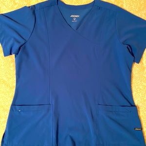 Jockey Royal Blue uniform XL scrub top